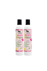 J’Organic Solutions 4C Chebe Shampoo & Conditioner - nourishing formula for curly hair, ideal for reducing frizz and enhancing shine