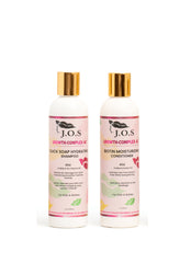 4C Chebe Shampoo & Conditioner Set for kids - designed to moisturize, strengthen, and reduce breakage in natural curls