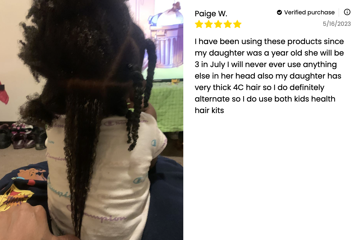 Kid's Super healthy Hair kit