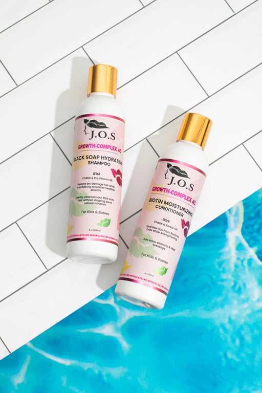 J’Organic Solutions 4C Chebe Shampoo & Conditioner - nourishing formula for curly hair, ideal for reducing frizz and enhancing shine